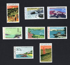 #1035-1042 Albania - Views, Set of 8 (MNH)