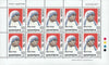 #2506-2507 Albania - 1996 Europa: Famous Women, Mother Teresa, 2 M/S of 10 (MNH)