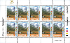 #2729-2730 Albania - 2004 Europa: Holidays M/S (MNH)