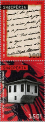 #2853 Albania - Prizren League, 130th Anniv., Vert. Pair (MNH)