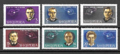 #680-685 Albania - Man's Conquest of Space, perf. (MNH)