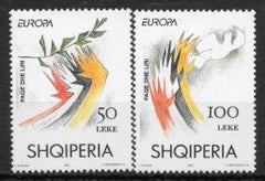 #2469-2470 Albania - 1995 Europa: Peace and Freedom, Set of 2 (MNH)