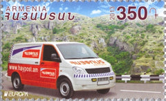 #947 Armenia - 2013 Europa: The Postman Van (MNH)