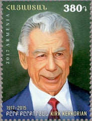 #1123 Armenia - Kirk Kerkorian, Businessman and Philanthropist (MNH)