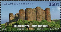 #1105 Armenia - 2017 Europa: Castles (MNH)