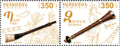 #992-993 Armenia - 2014 Europa: Musical Instruments (MNH)