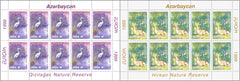 #686-687 Azerbaijan - 1999 Europa: Nature Reserves and Parks, 2 M/S (MNH)