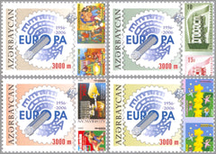 #804-807 Azerbaijan - 2005 Europa Stamps, 50th Anniv., Set of 4 (MNH)