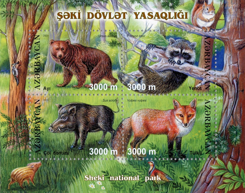#766 Azerbaijan - Sheki National Park S/S (MNH)