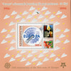 #804a-807a Azerbaijan - 2005 Europa Stamps, 50th Anniv. S/S (MNH)