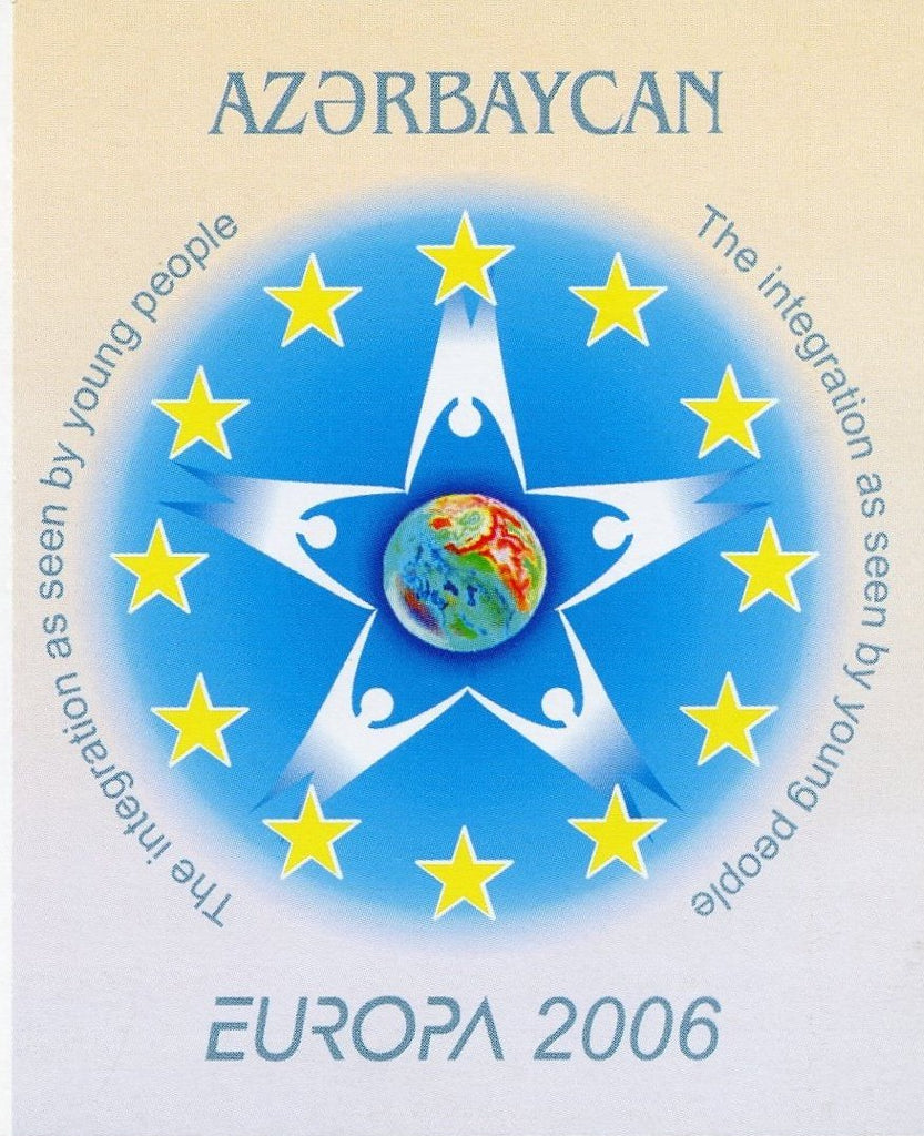 #823a Azerbaijan - 2006 Europa: Integration, Complete Booklet (MNH)