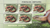 #1106-1108 Belarus - Reptiles: Lizards, 3 M/S (MNH)