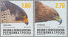 #612-613 Bosnia (Serb) - 2019 Europa: National Birds (MNH)