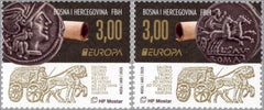 Bosnia (Croat) - 2020 Europa: Ancient Postal Routes, Set of 2 (MNH)