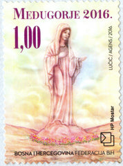 #336 Bosnia (Croat) - Apparition of the Virgin Mary at Medjugorje (MNH)