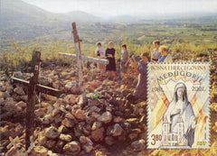 #71 Bosnia (Croat) - Apparition of Virgin Mary S/S (MNH)
