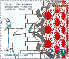 Bosnia (Muslim) - 2020 COVID Pandemic, Single (MNH)