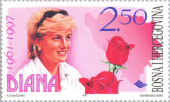 #288 Bosnia (Muslim) - Diana, Princess of Wales (MNH)