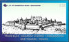 #298 Bosnia (Muslim) - Fortified Towns, Complete Booklet (MNH)