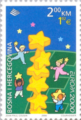 #358 Bosnia (Muslim) - 2000 Europa: New Millennium (MNH)
