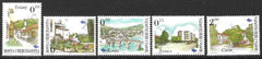 #377-381 Bosnia (Muslim) - Cities (MNH)