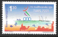#390 Bosnia (Muslim) - 14th Mediterranean Games, Tunis (MNH)