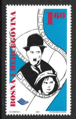 #394 Bosnia (Muslim) - Charlie Chaplin (MNH)