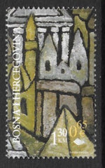 #398 Bosnia (Muslim) - World Post Day (MNH)