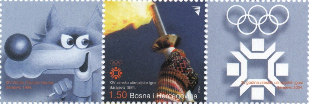 #462 Bosnia (Muslim) - Sarajevo Winter Olympics, 20th Anniv. (MNH)