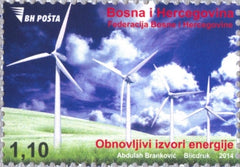 #725 Bosnia (Muslim) - Wind Generators (MNH)