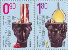 Bosnia (Serb) - 2020 Gastronomy, Set of 2 (MNH)