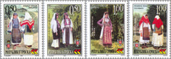 #145-148 Bosnia (Serb) - Costumes (MNH)