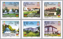 #176-181 Bosnia (Serb) - Resorts (MNH)