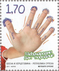 #571 Bosnia (Serb) - International Family Day (MNH)