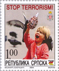 #239 Bosnia (Serb) - Fight Against Terrorism (MNH)