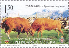 #256 Bosnia (Serb) - Bulls (MNH)