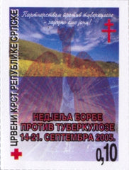 #RA17a Bosnia (Serb) - Fight Against Tuberculosis (MNH)