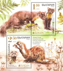 Bulgaria - 2021 Europa: Endangered National Wildlife S/S (MNH)