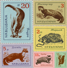 #1261-1266 Bulgaria - Animals (MNH)