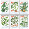 #3874-3879 Bulgaria - Legumes (MNH)