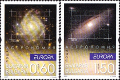 #4508-4509 Bulgaria - 2009 Europa: Astronomy (MNH)