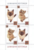 #4652-4653 Bulgaria - Cat Breeds, 2 M/S (MNH)