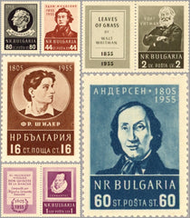 #914-919 Bulgaria - Famous Writers (MNH)