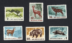 #1004-1009 Bulgaria - Wild Animals, Perf. (MNH)