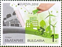 #4755-4756 Bulgaria - 2016 Europa: Think Green (MNH)