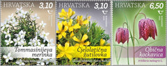 #1171-1173 Croatia - Flowers (MNH)