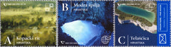 #1157-1159 Croatia - Natural Wonders of Croatia (MNH)