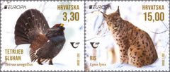 Croatia - 2021 Europa: Endangered National Wildlife, Set of 2 (MNH)