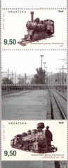 #1008 Croatia - Locomotives, Pair (MNH)