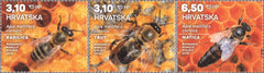 #1107-1109 Croatia - Honeybees (MNH)